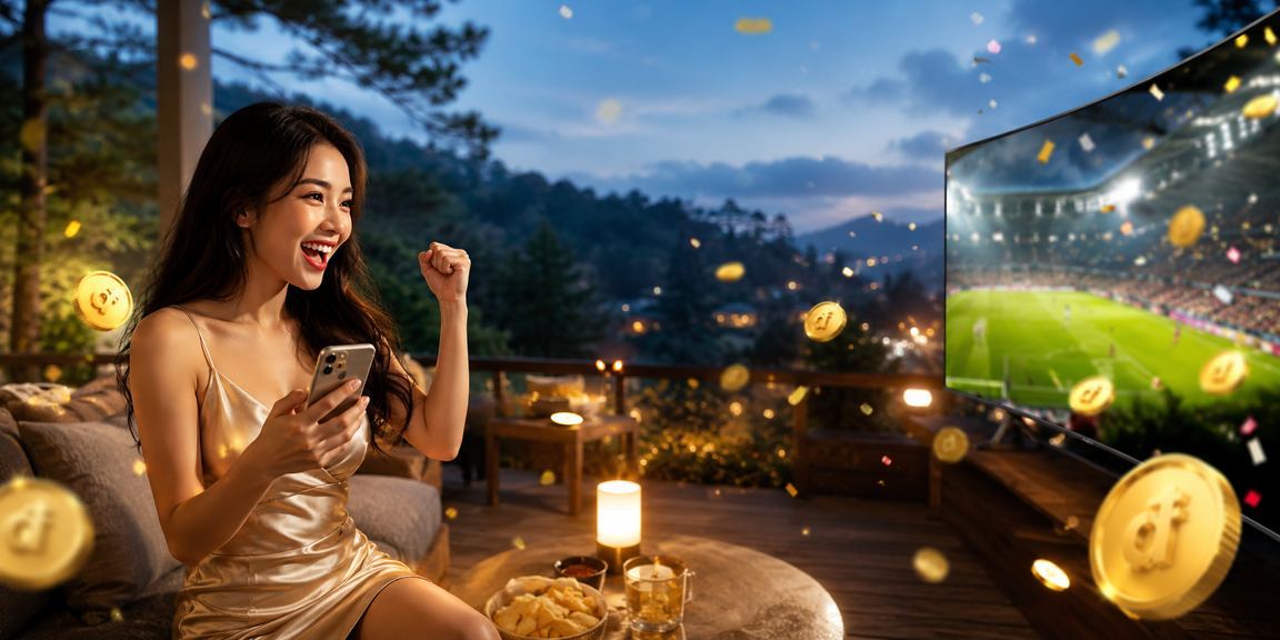 Người chơi sử dụng thiết bị di động chơi casino tại 4val
